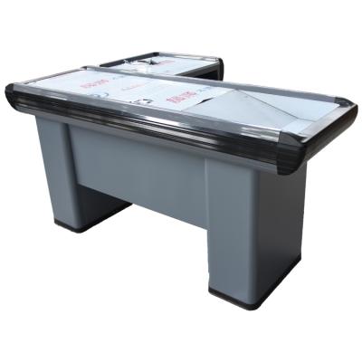 China Supermarket supermarket design small checkout counter cash register desk cashier table for sale for sale