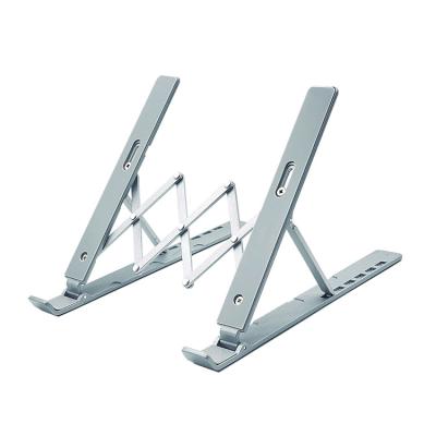 China 2021 Hot Sale Adjustable Foldable Portable Tablet Stand Aluminum Laptop Stand (Height) for Macbook for sale