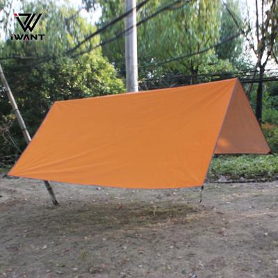 China Oxford Camping Picnic Mat Sunshade Canopy Sun Awning Multi-person Square Canopy Outdoor Tent for sale