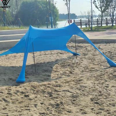 China Outdoor\Beach\Factory Direct Summer Beach Sunshade Canopy Canopy Tent Portable Outdoor Camping Parasol Beach Tent for sale