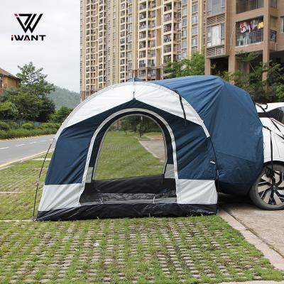 China Extended Type Waterproof Car Rear Tent Folding Shelter Outdoor Camping Travel Camping Tents Truck Rear Tent for sale