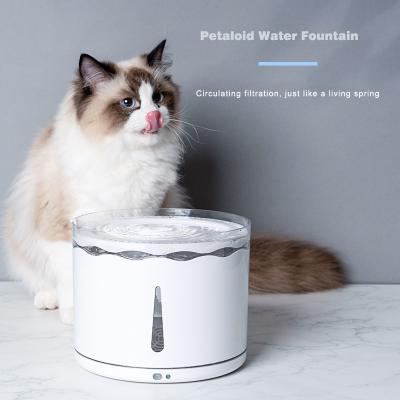 China 2.5l Automatic Square Type Pets And Dogs Pets Feeder Clear Water Fountain for sale