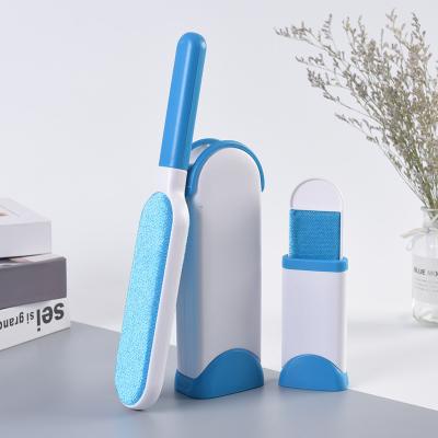 China Stocked Hair Remover Brush Self Cleaning Brush Pet Grooming Tool Pet Sticky Hair Brush for sale