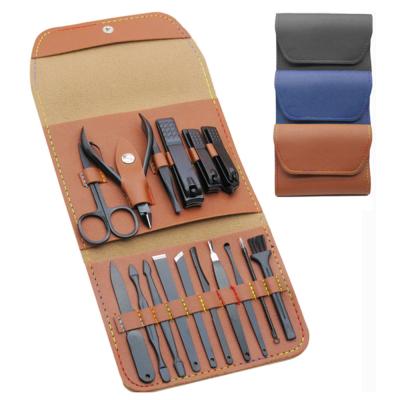 China Finger Nail Manicure Set Cutter and Trimmer High Quality Grooming Kit Art Cuticle Utility Tools Nail for sale