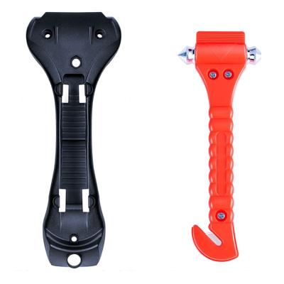 China Pick Hammer 2 IN 1 Car Hammer Seat Belt Cutter Emergency Car Rescue Tool for sale