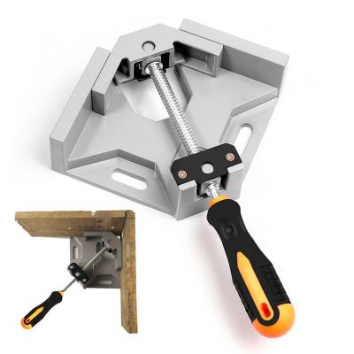 China 90 Degree Aluminum Angle Clamps Aluminum Alloy Corner Clamp For Welding DIY Woodworking Photo Corners for sale