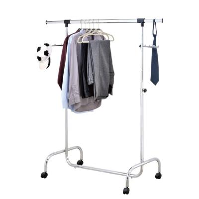 China COAT RACK Low MOQ 30 Metal Clothes Hanging Rack With Wheels for sale