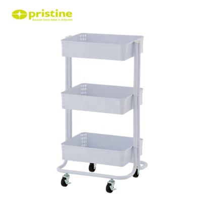 China Storage MADE IN TAIWAN 3 TIER Storage Rolling Cart for sale