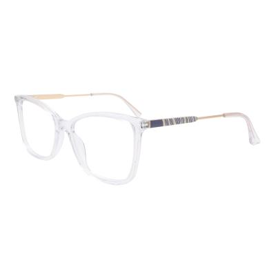 China Fashionable Corrective Cooling Clear Vision Glass Frame Nerd Cool Clear Frames for sale