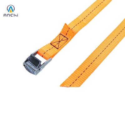 China PED Stock 1inch 25mm 3m RTD Car Seat Belt Cam Buckle Strap 250kgs Lashing Snap for sale