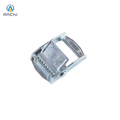 China 1 Inch 25mm Zinc Alloy 250kgs Zinc Alloy Light Duty White Buckles Metal Cam Strap for sale