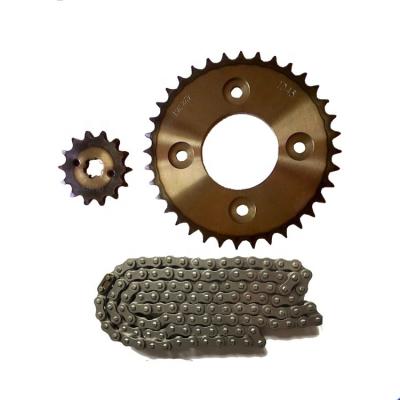 China 1023 1045 Indonesia Market STEEL Sprocket Kits For Motorcycle Drive Chain Kits for sale