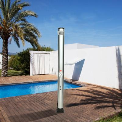 China High Pressure Water Saving Cheap Price Luxury Outdoor Solar Pool 38L Shower Column With Foot Shower for sale