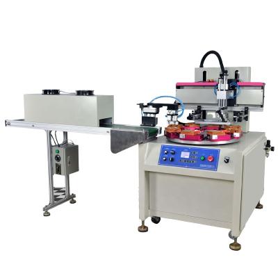 China Factory Supply Student Ruler Automatic Rotary Rotary Screen Printing Machine Quickly With Mechanical Arm for sale