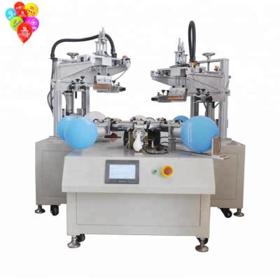 China Factory HS-B1225A shape mylar balloon printing machine maker custom screen printing machine for sale for sale