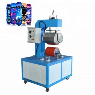 China garment stores heatpress transfer machine for skateboards, skateboard deck toy machine for sale