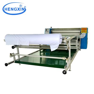 China Factory Printing Width 1.2M 60cm Oil Drum Roller Sublimation Heat Transfer Press Printing Machine for sale