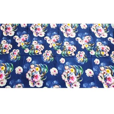 China Feinai Super Soft Price 100D Spandex Print Fabric India Cotton Metallic Hot Selling Cheap Polyester Woven Floral Fabric for sale