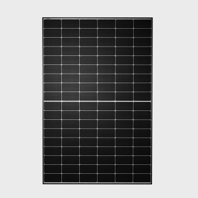 China Mono Solar PERC Solar Photovoltaic Panel Module 415W-435W Solar Power System System Black Frame Module Solar Power Panel for sale