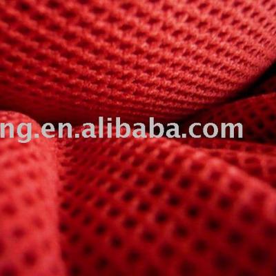 China 100% Warpknitted 2X2 Polyester Tear-Resistant Mesh Fabric for sale