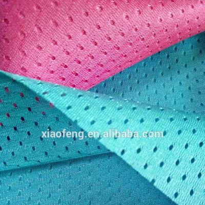 China Anti-static 100% polyester knitted 11*1 shinning mesh fabric for sportswear for sale