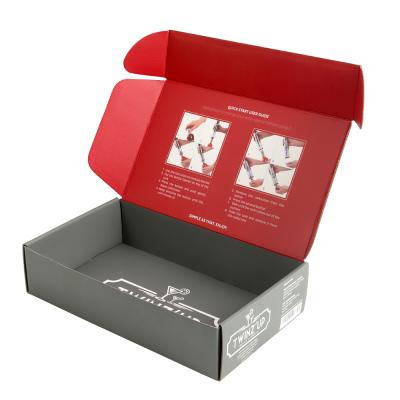 China Handmade Glossy Lamination Packaging Boxes Sunglasses Packaging Paper Package Shipping Boxes With Custom Logo for sale