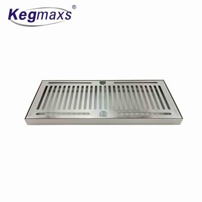 China 304 Stainless Steel Beer Drip Tray Homebrew Draft Beer Drip Stocked Tray For Beer Tower Cornelius Keg Corny Keg Ball Lock Barrel for sale