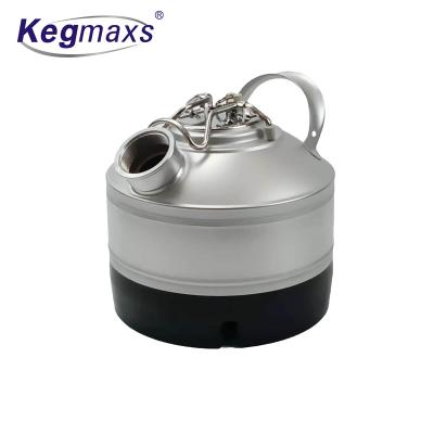 China Beer Kegmaxs 304SS Keg 4L Cleaning Home Brew Ball Lock Keg Cornelius Corny Keg with 1 Outlet Fit Type A/D/S/G/M Spear Kegerator for sale