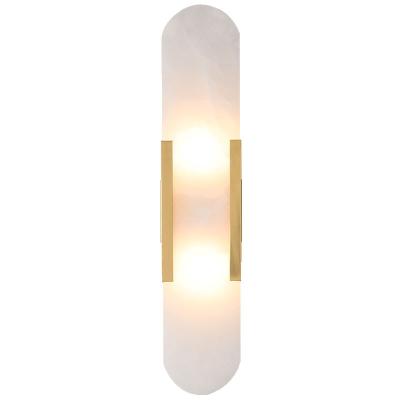 China Modern Wall Sconces For Apartment Bathroom Lighting Modern Wall Lamp Brushed Nickel With Frosted Glass LED 70 Modern Wall Mounted Light for sale