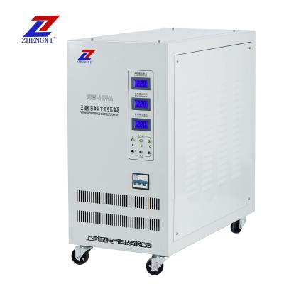 China SVC JSW-6KVA/6KW Intelligent LCD 3 Phase Precision Purified Automatic Voltage Regulator Stabilizer for sale