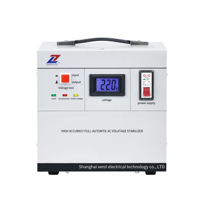 China SVC TND-3000VA Single Phase 3kw SVC Servo Intelligence AC Voltage Regulator Automatic Stabilizer for sale