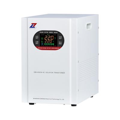 China Power GBK-3000VA Single Phase 3000kw 220V/220VAC Intelligent LCD Isolation Transformer for sale