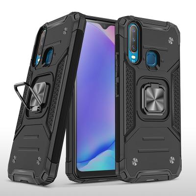 China Wholesale Shockproof 2 in 1 Shockproof Magnetic Tpu PC Hybrid Kickstand Phone Case For VIVO Y17 Cover for sale