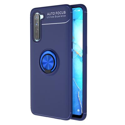 China Eco-friendly For OPPO Reno 3 Case Tpu Ring Kickstand Armor Shockproof Phone Case for sale