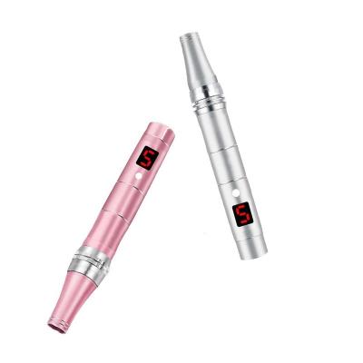 China 2021 New Needle Anti-puffiness Electric Smart Micro Skin Pen Home Skin Care for sale