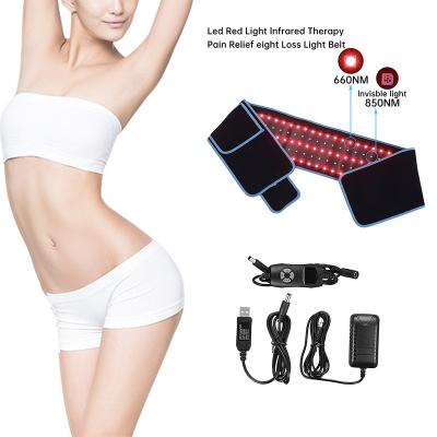 China Dye Removal Professional Light Therapy Beauty Arm Support Belt Laser Lipo Belt Red Light Therapy Bypass Belt for sale