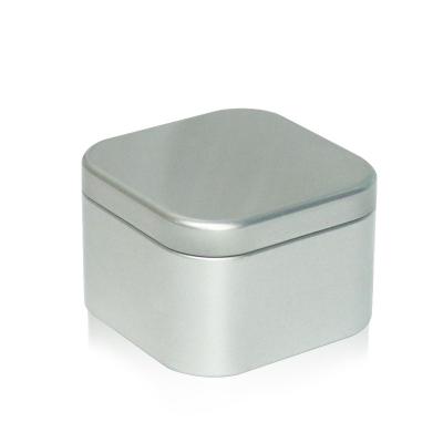 China Gift & 2022 New Customizable Square Tin Box Round Metal Tin Craft Cake Tin Package Box for sale