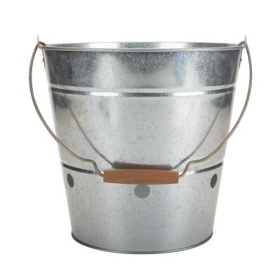 China Easily Assembled Portable Galvanized BBQ Bucket Bucket Metal Bucket for sale