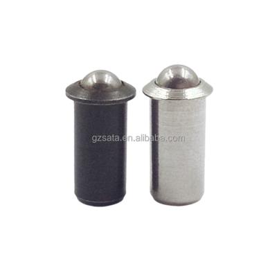 China Customized Stainless Steel and Stainless Steel Press Fit Ball Nose Spring Plungers for sale