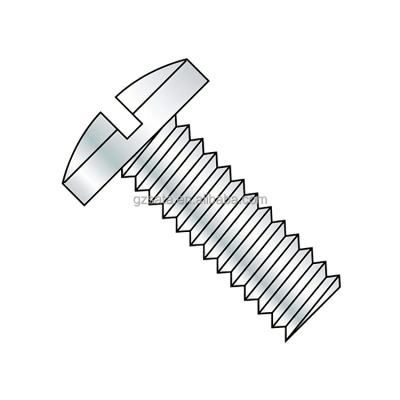 China Customized Slotted Binding Head Binding Machine Screws for sale