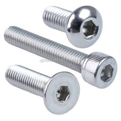 China Pan Custom Fully Threaded and Partially Threaded Hex Socket Head Cap Screws for sale