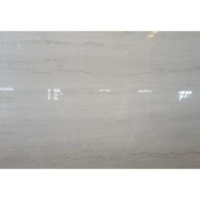 China Modern Light Gray Limestone Slab Chips Gray Slabs Marble Silver Gray Dragon Nature Gray Marble Stone New Style Kitchen Manufacturer for sale