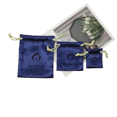 China Safety Jewelry Pouch Drawstring Bag Decorative Luxury Small Dust Bag For Gift for sale