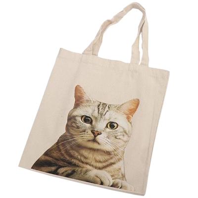 China Large Reusable Canvas Tote Bags Custom Printed Low Moq Bulk , Custom Canvas Tote Bag for sale