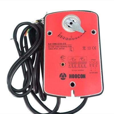 China Hoocon Contemporary HVAC Damper System 5Nm Fire And Smoke Actuator for sale