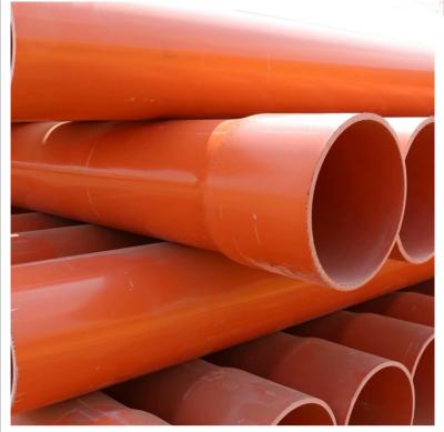 China CPVC PVC power pipe is buried with strong heat resistance and insulation high voltage PVC power pipe for sale