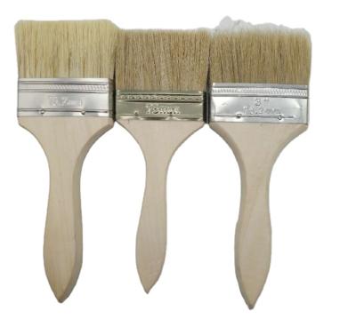 China Cheap paint brush with wooden handle high quality painting type paint brush wall POLISHING application dust proof new for sale