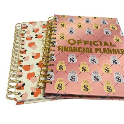 China Factory Customized 2021 Eco-Friendly Paper Printing Business Paper Factory Customized Notebook Planner Journal Weekly Agendas for sale