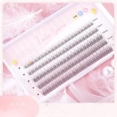 China 2021 simple natural soft newcomer group grafted eyelashes yy eyelash extension fairy eyelashes for sale