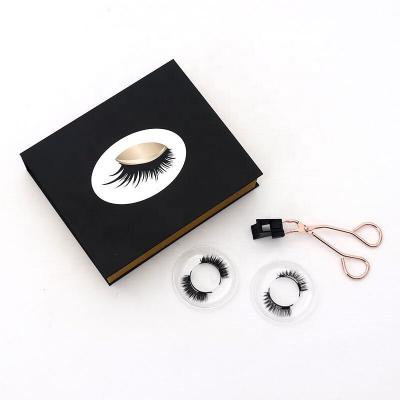 China Natural Soft High Quality Handmade Reusable Lashes Magnets Eyelash Extension Tool Easy Apply Eyelashes for sale